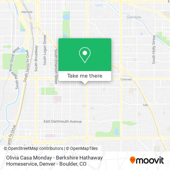 Mapa de Olivia Casa Monday - Berkshire Hathaway Homeservice