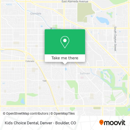 Kids Choice Dental map
