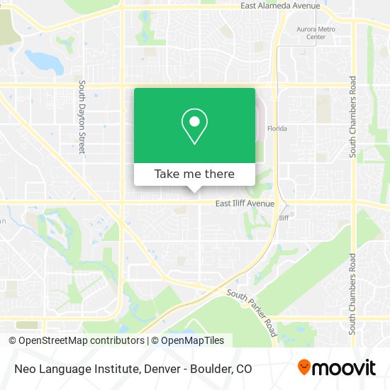 Neo Language Institute map