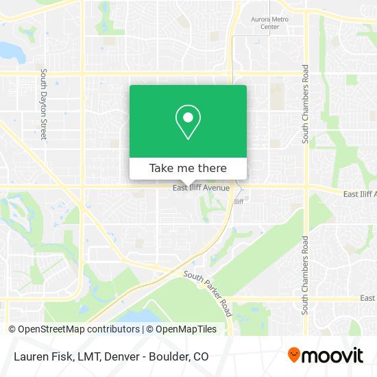 Lauren Fisk, LMT map