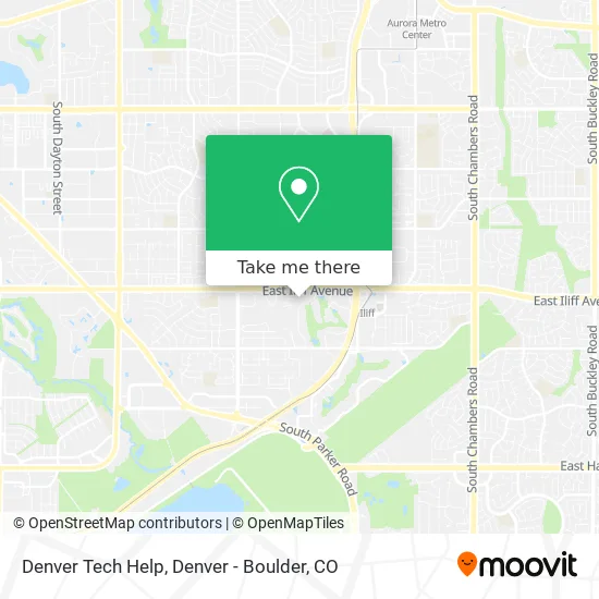 Denver Tech Help map