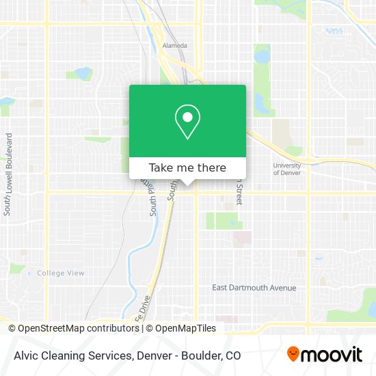 Alvic Cleaning Services map