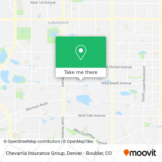 Chevarria Insurance Group map