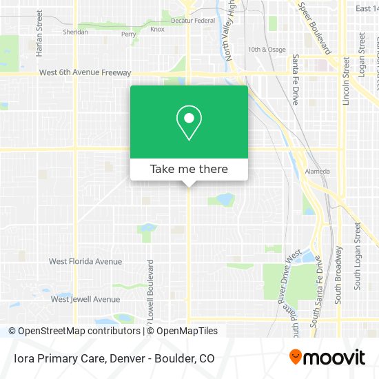 Iora Primary Care map