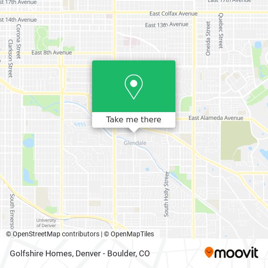 Mapa de Golfshire Homes
