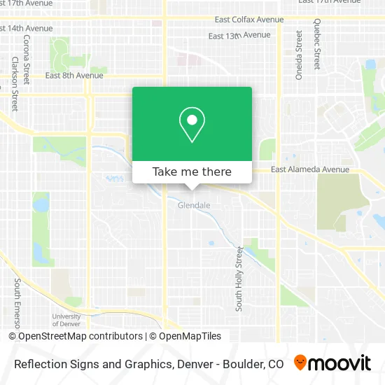 Reflection Signs and Graphics map