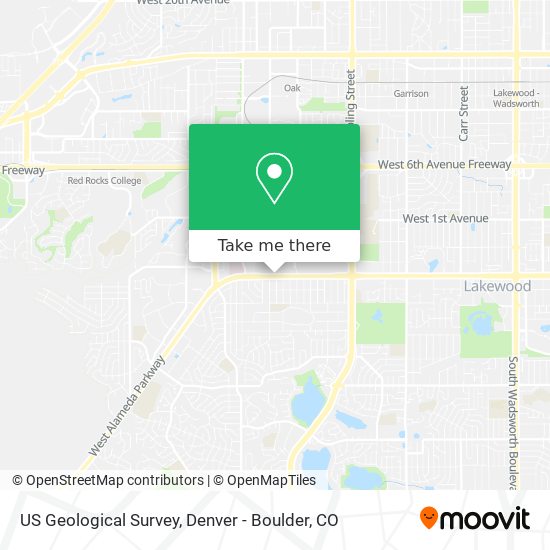 Mapa de US Geological Survey