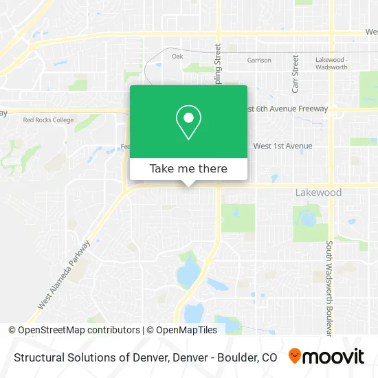 Structural Solutions of Denver map