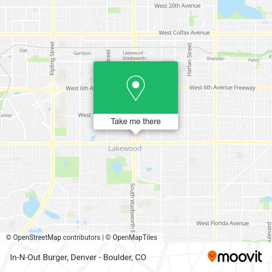 Mapa de In-N-Out Burger