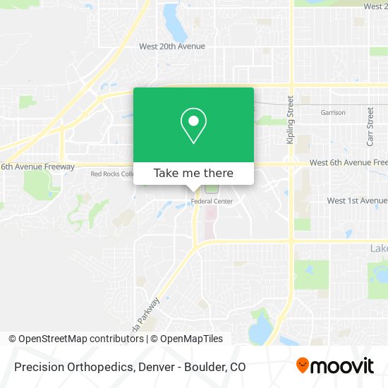 Precision Orthopedics map