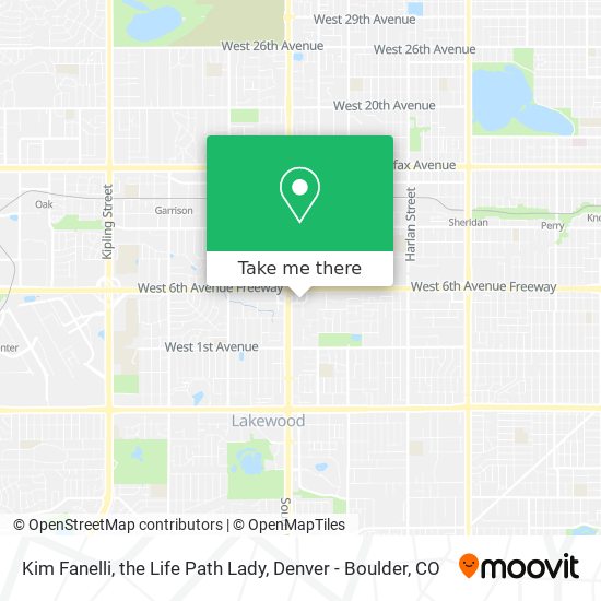 Kim Fanelli, the Life Path Lady map