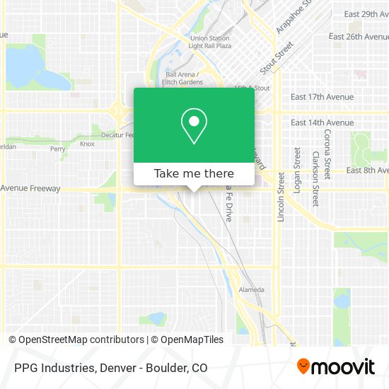 PPG Industries map