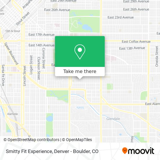 Smitty Fit Experience map