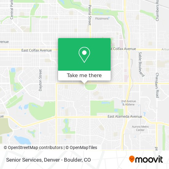 Mapa de Senior Services