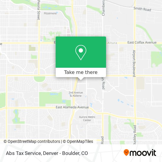 Abs Tax Service map