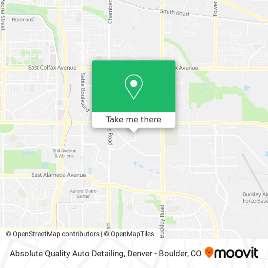 Absolute Quality Auto Detailing map