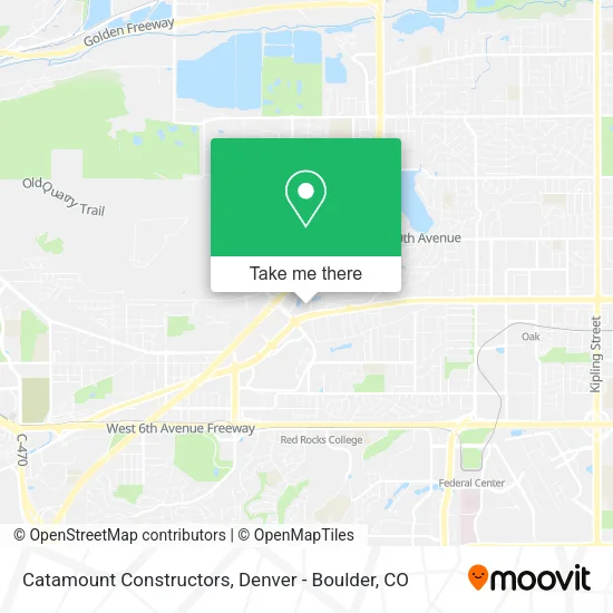 Catamount Constructors map