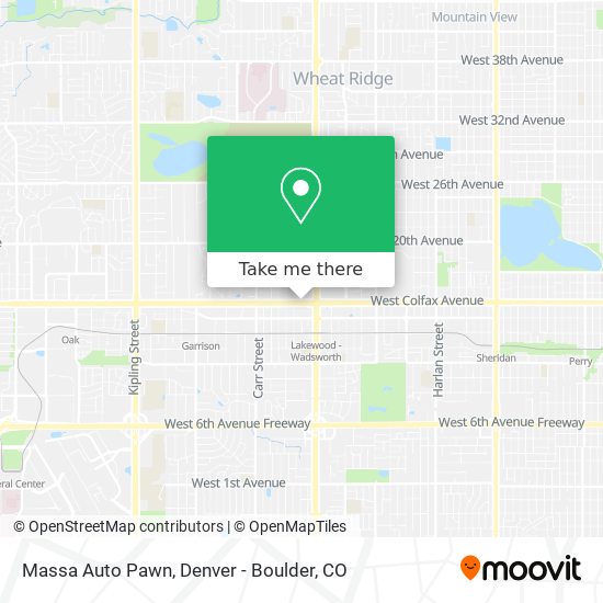 Massa Auto Pawn map