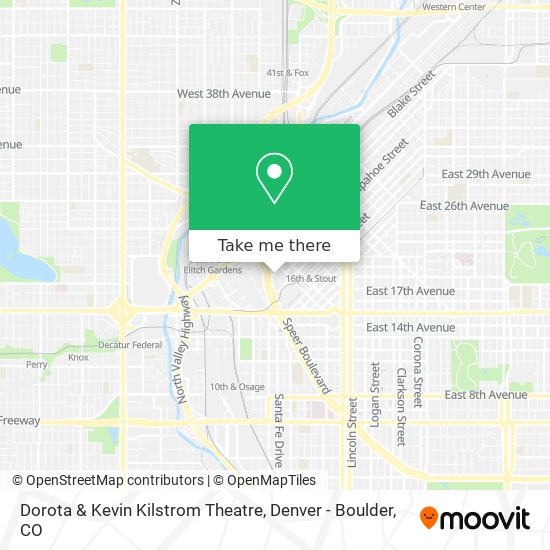 Mapa de Dorota & Kevin Kilstrom Theatre