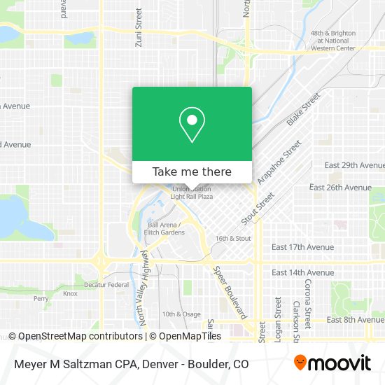 Meyer M Saltzman CPA map