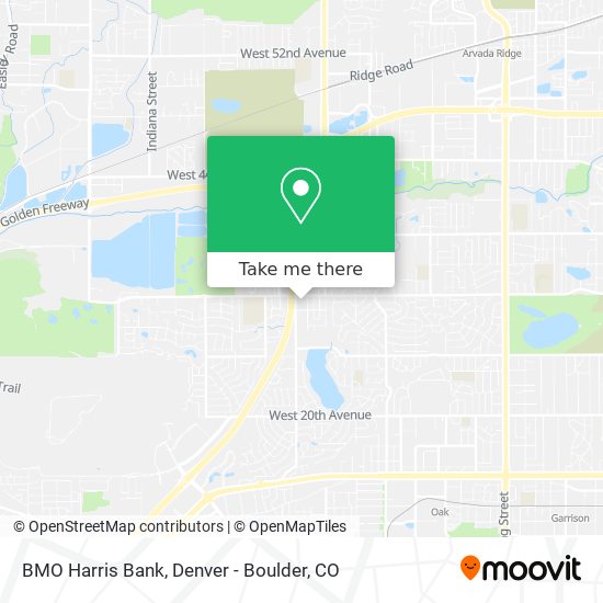 Mapa de BMO Harris Bank