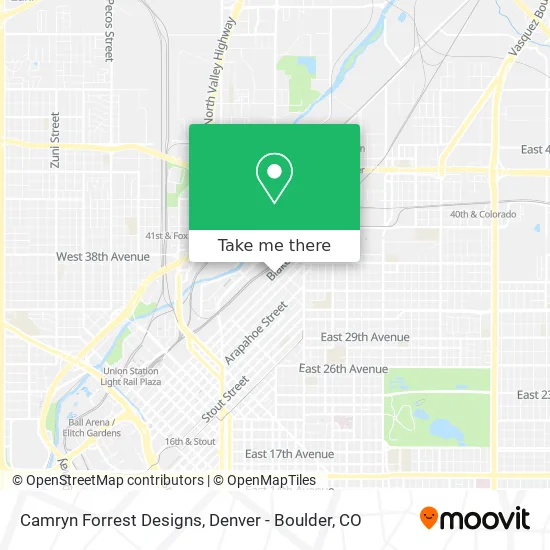 Camryn Forrest Designs map