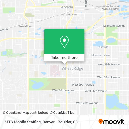 Mapa de MTS Mobile Staffing