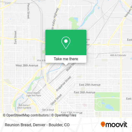 Reunion Bread map