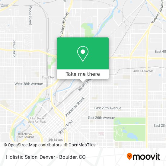 Mapa de Holistic Salon