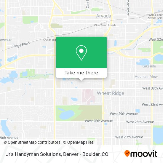 Mapa de Jr's Handyman Solutions