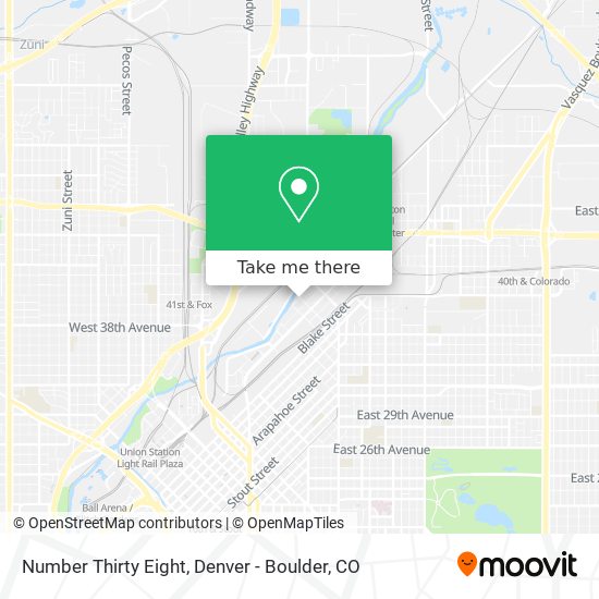 Number Thirty Eight map