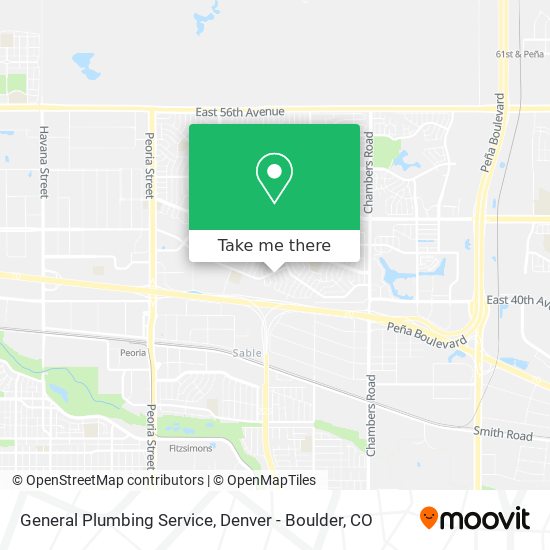 Mapa de General Plumbing Service