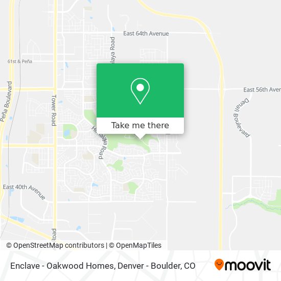 Enclave - Oakwood Homes map