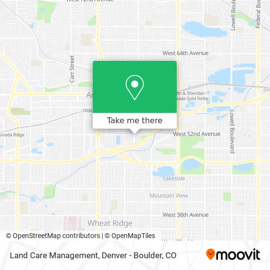 Mapa de Land Care Management