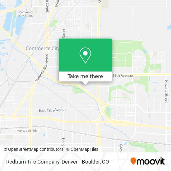 Mapa de Redburn Tire Company