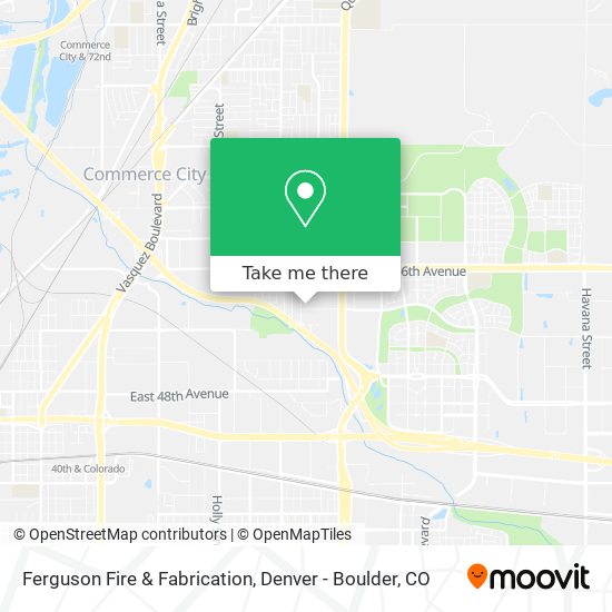 Ferguson Fire & Fabrication map