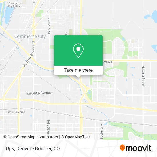 Ups map
