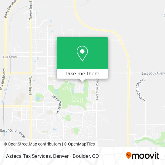 Azteca Tax Services map