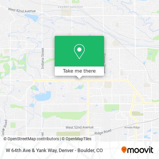 Mapa de W 64th Ave & Yank Way