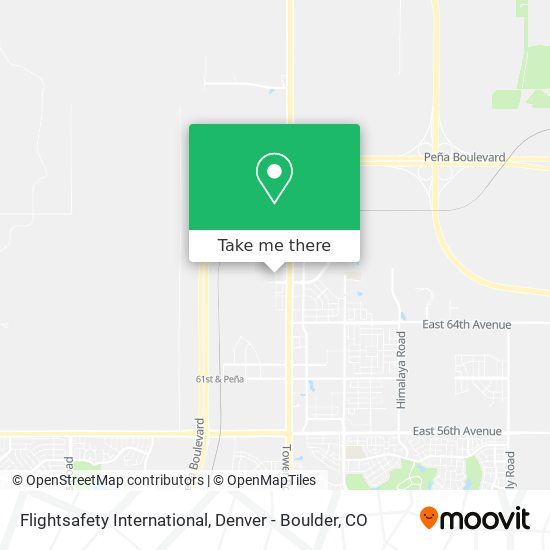 Flightsafety International map