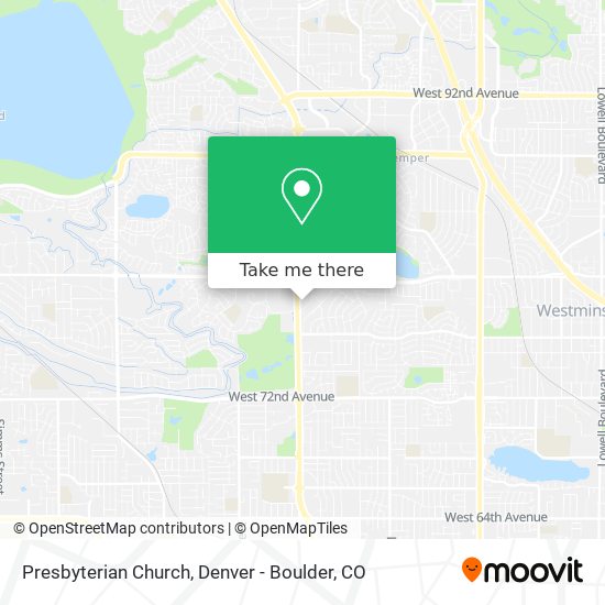 Mapa de Presbyterian Church