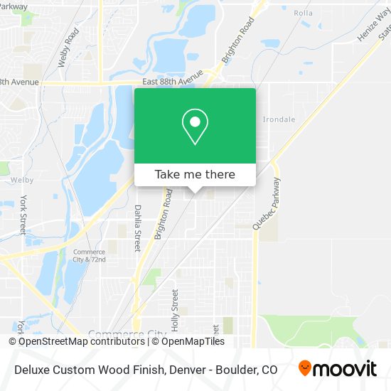 Deluxe Custom Wood Finish map