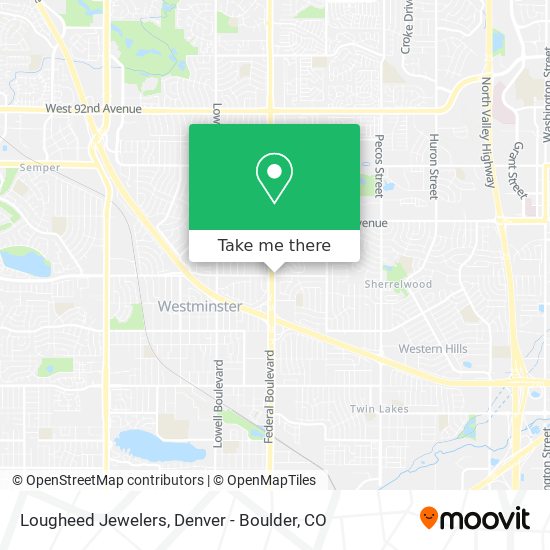Lougheed Jewelers map