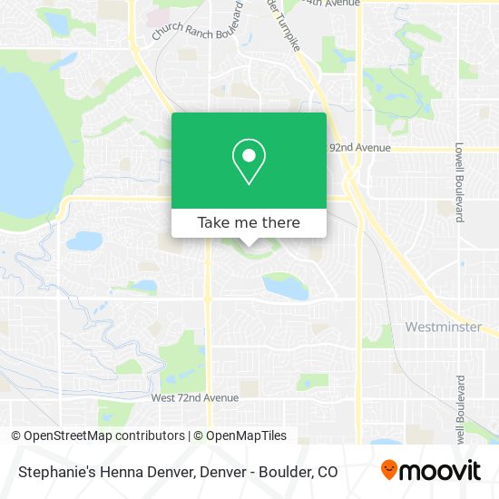 Mapa de Stephanie's Henna Denver