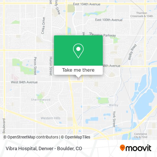 Mapa de Vibra Hospital
