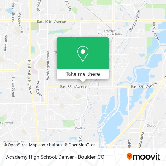 Mapa de Academy High School