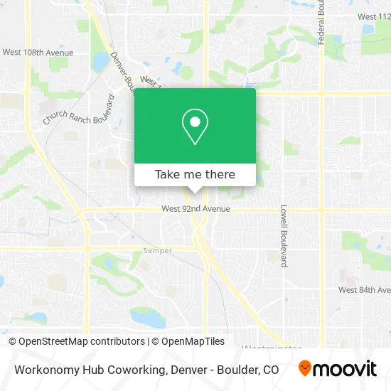 Workonomy Hub Coworking map