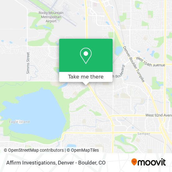 Affirm Investigations map