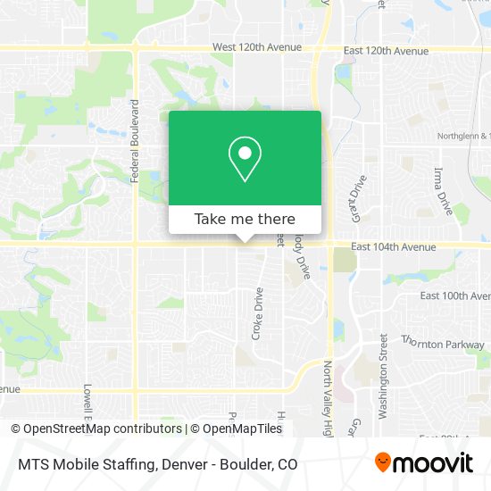 Mapa de MTS Mobile Staffing