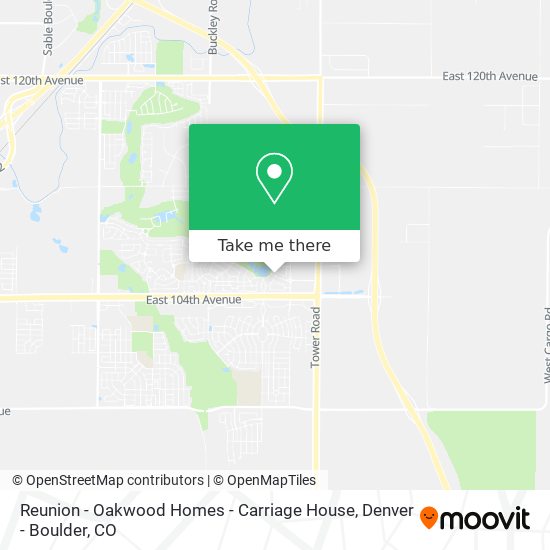 Reunion - Oakwood Homes - Carriage House map